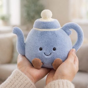 BLUE TEAPOT PLUSH TOY