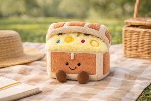 CREAM TOAST BREAD PLUSH TOY