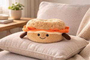 BAGEL SANDWICH PLUSH TOY