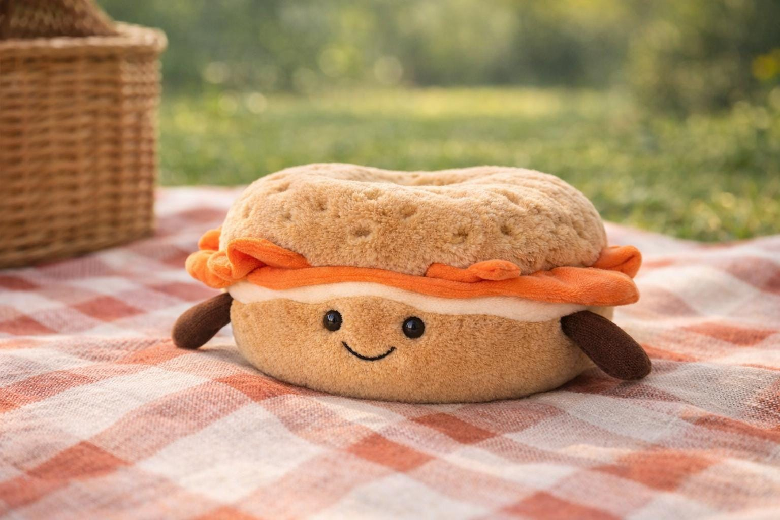 BAGEL SANDWICH PLUSH TOY - Image 4