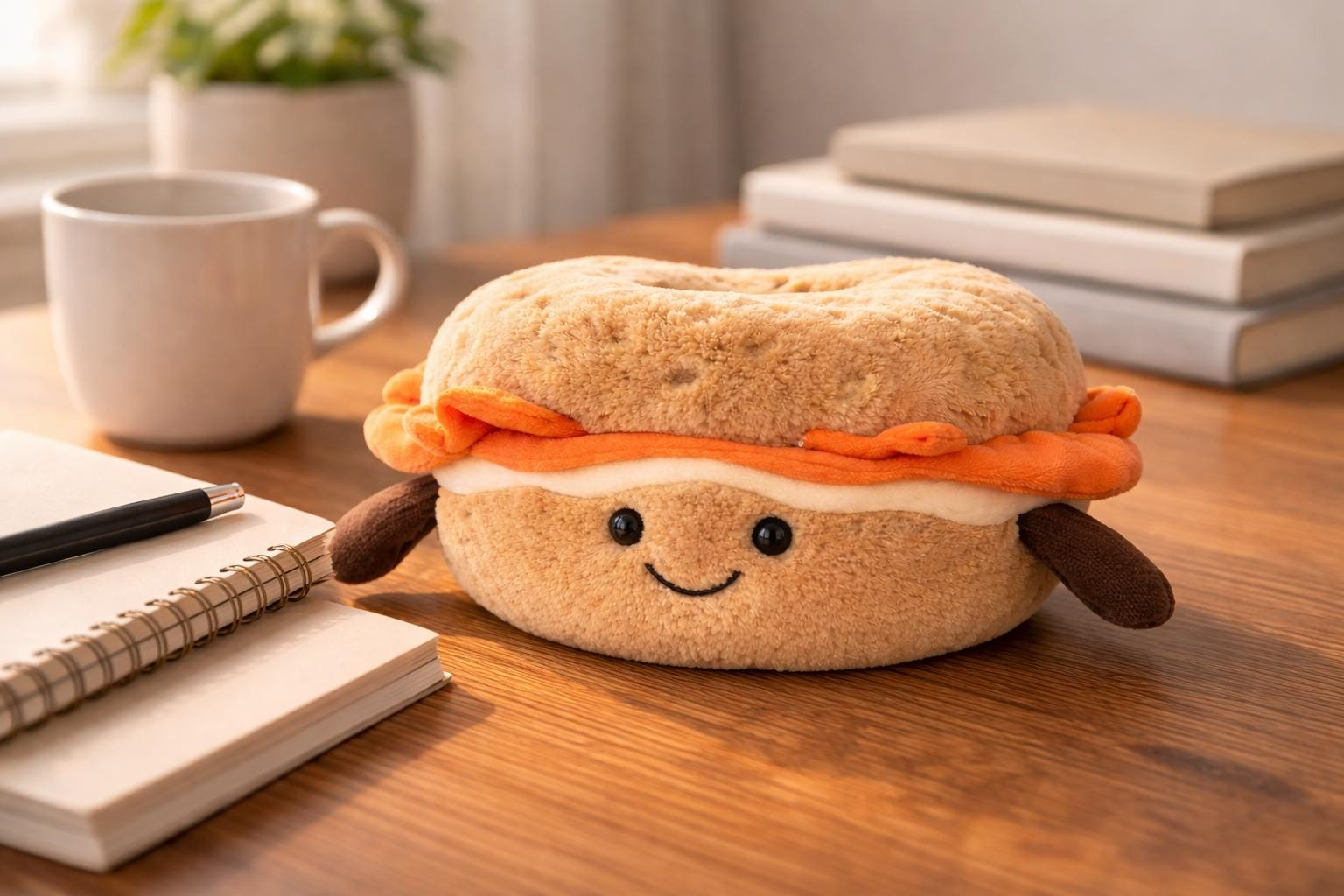 BAGEL SANDWICH PLUSH TOY - Image 3
