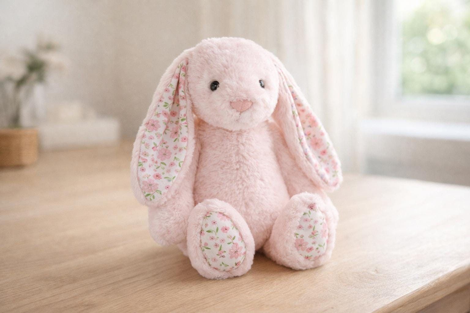 PINK BUNNY PLUSH TOY - Image 4