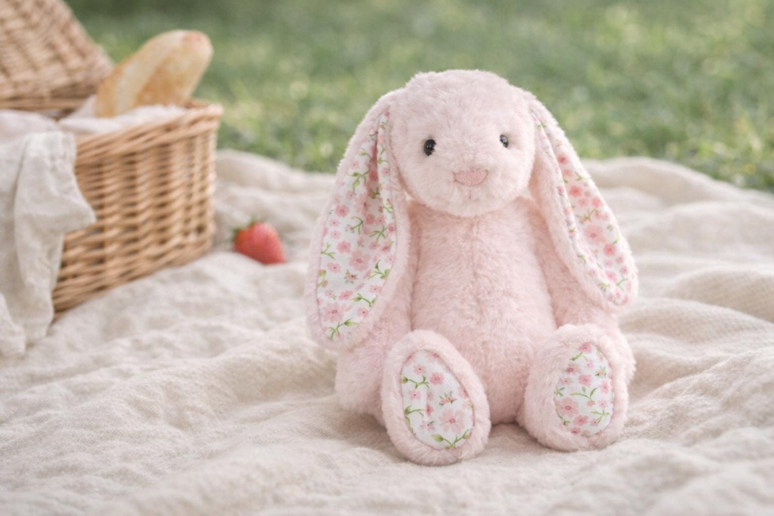PINK BUNNY PLUSH TOY - Image 3