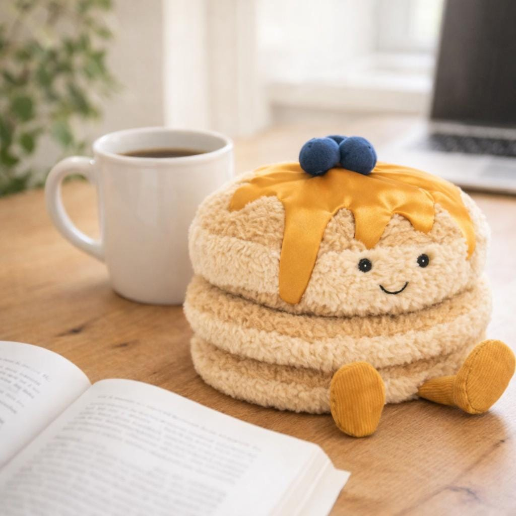 BLUEBERRY PANCAKE STACK PLUSH TOY - Image 4