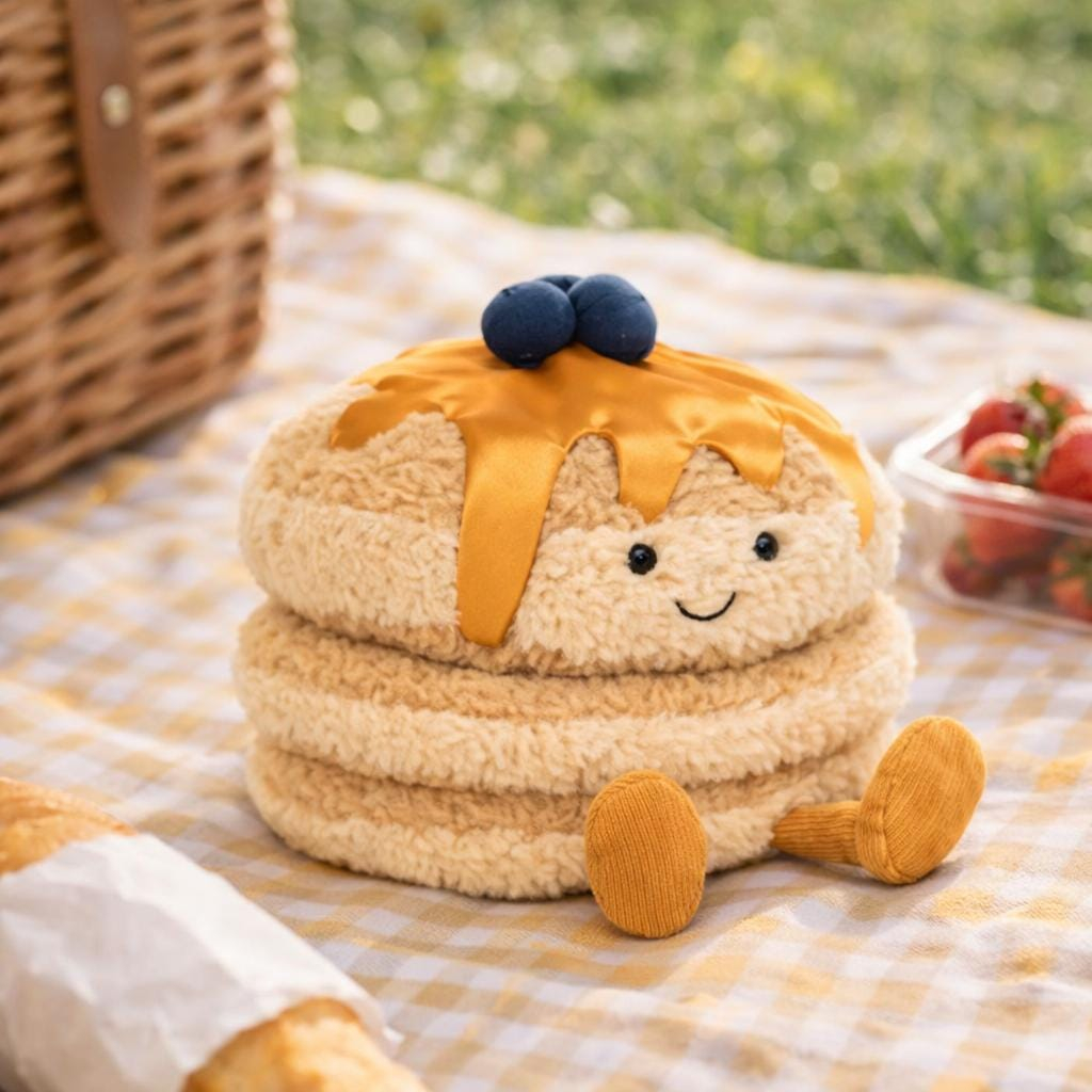 BLUEBERRY PANCAKE STACK PLUSH TOY - Image 3