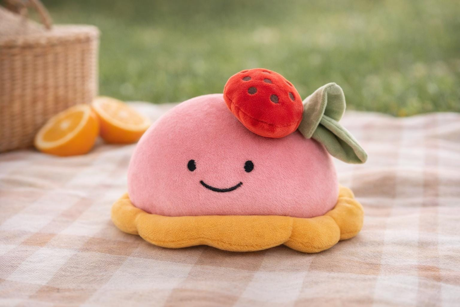 STRAWBERRY TART PLUSH TOY