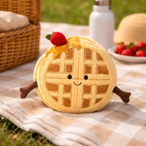 STRAWBERRY WAFFLE PLUSH TOY