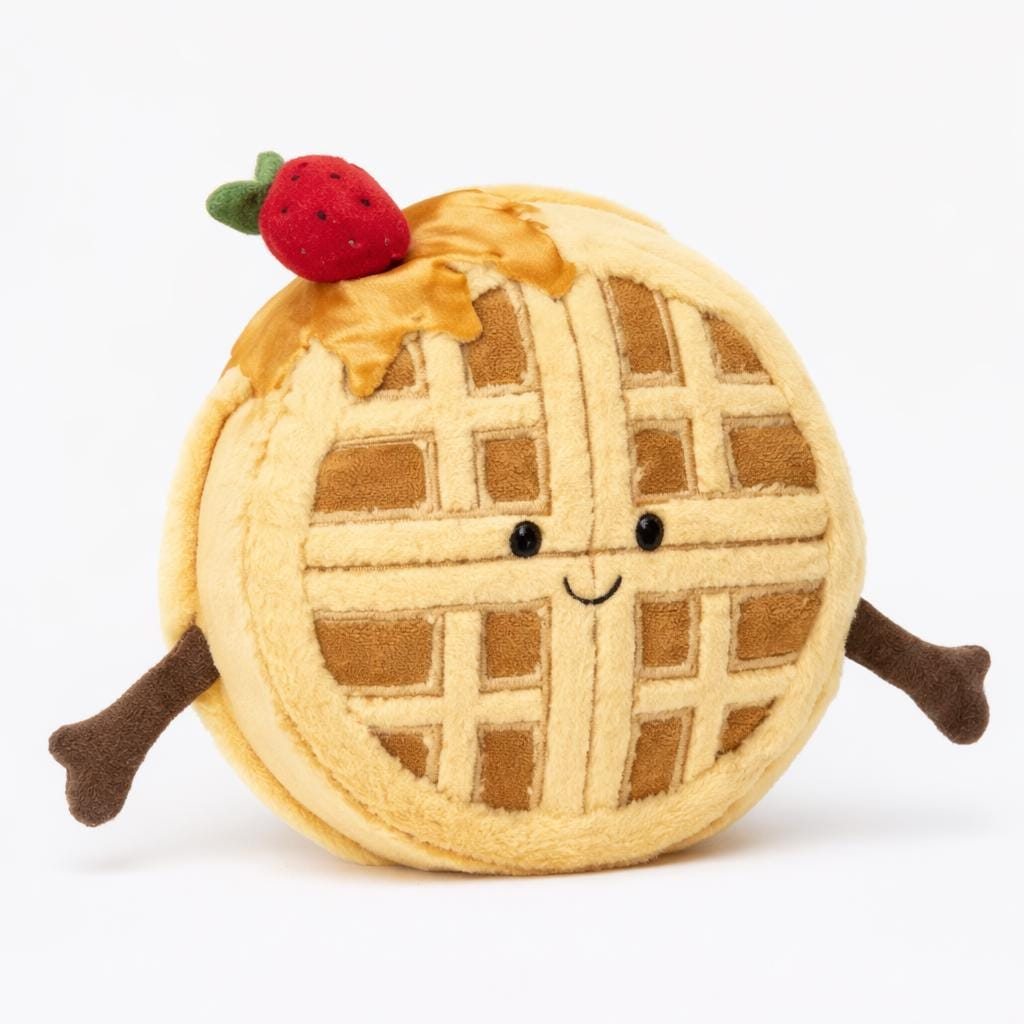 STRAWBERRY WAFFLE PLUSH TOY - Image 2